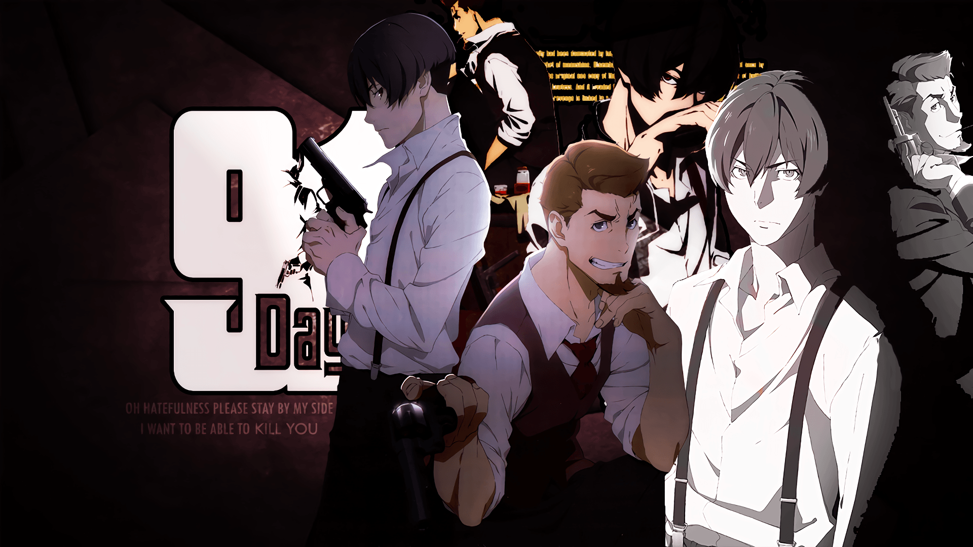 91 days poster  Anime fanart, 91 days, 91 days anime wallpaper