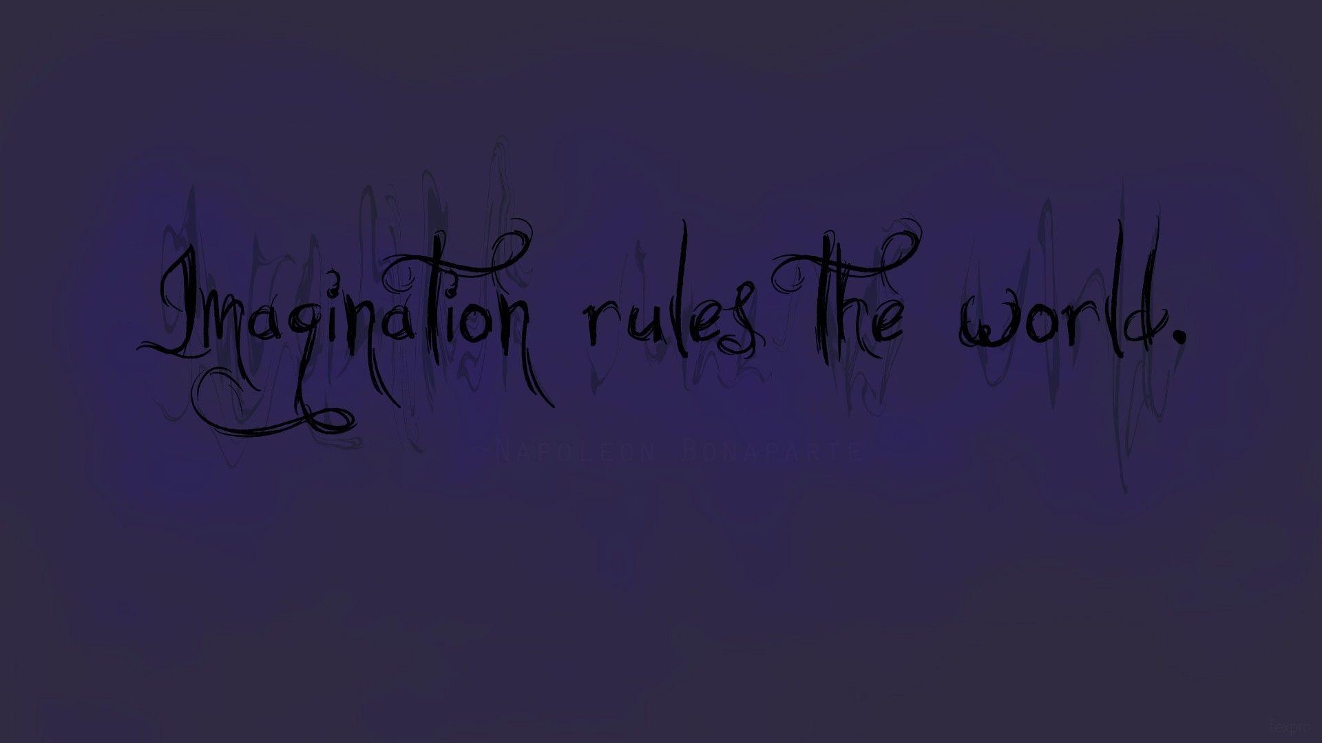 Rules world imagination wallpaper. PC