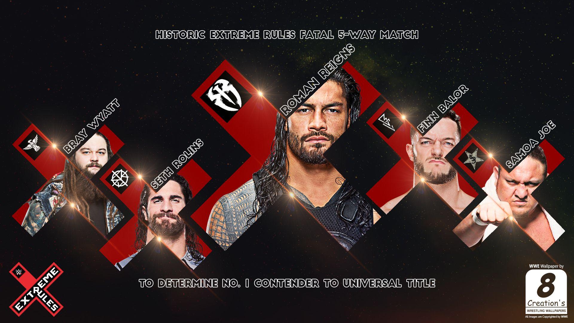 WWE Extreme Rules 2017 Wallpaper