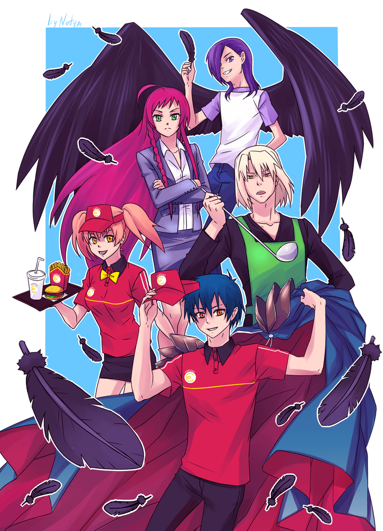 Maou-sama 君主 - The Devil Is a Part-Timer! wallpaper 😍