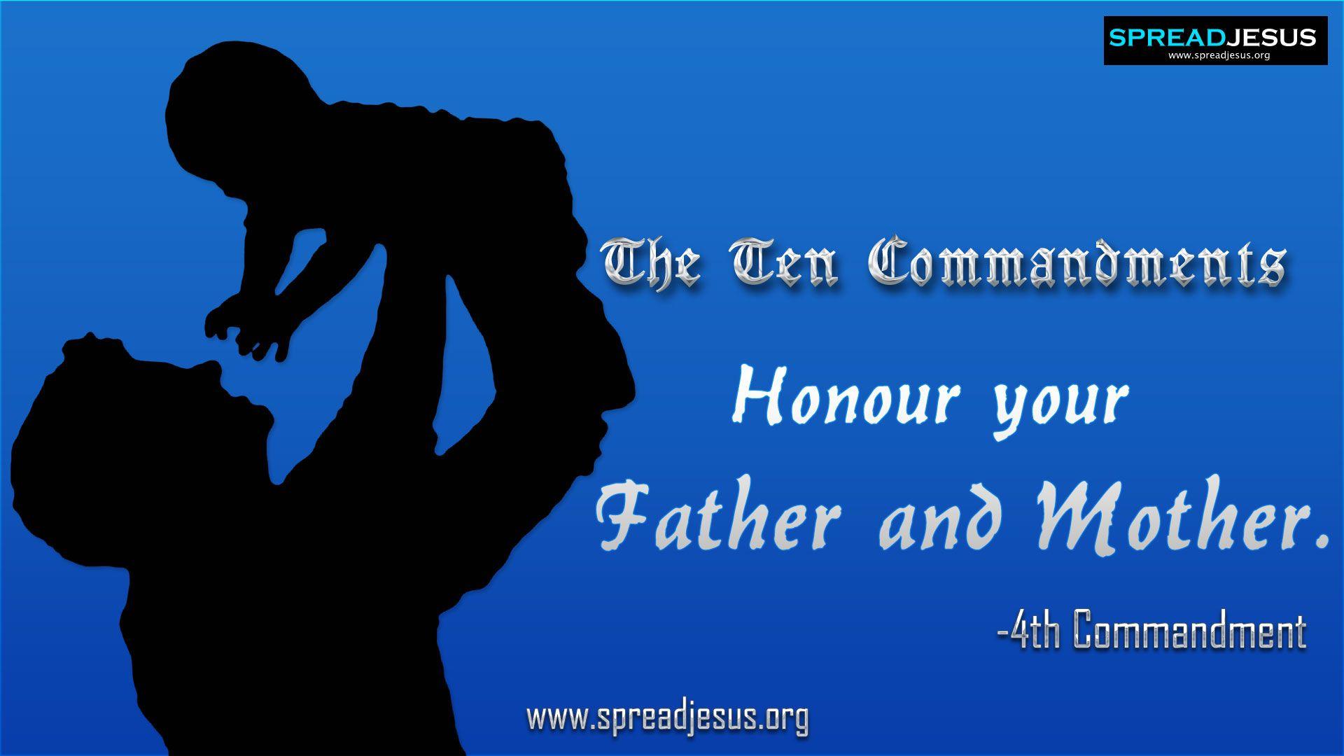 The Ten Commandments:: 4th Commandment in 10 Commandments - 10