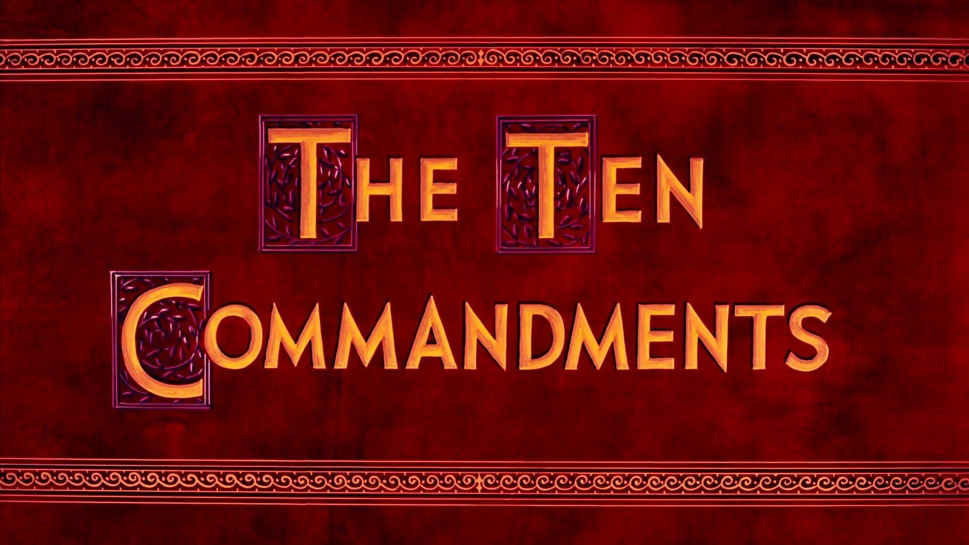 Bible History The Ten Commandments Bible History Documentary