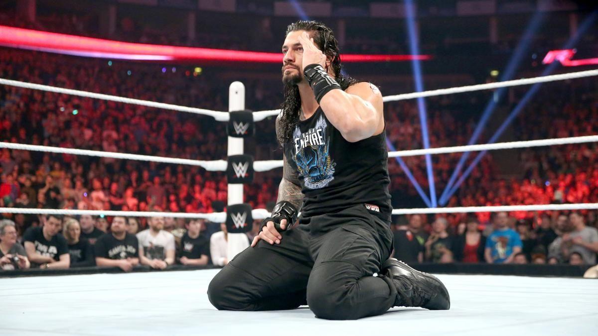 Is Roman Reigns in the 2017 WWE Royal Rumble match? (Photo)