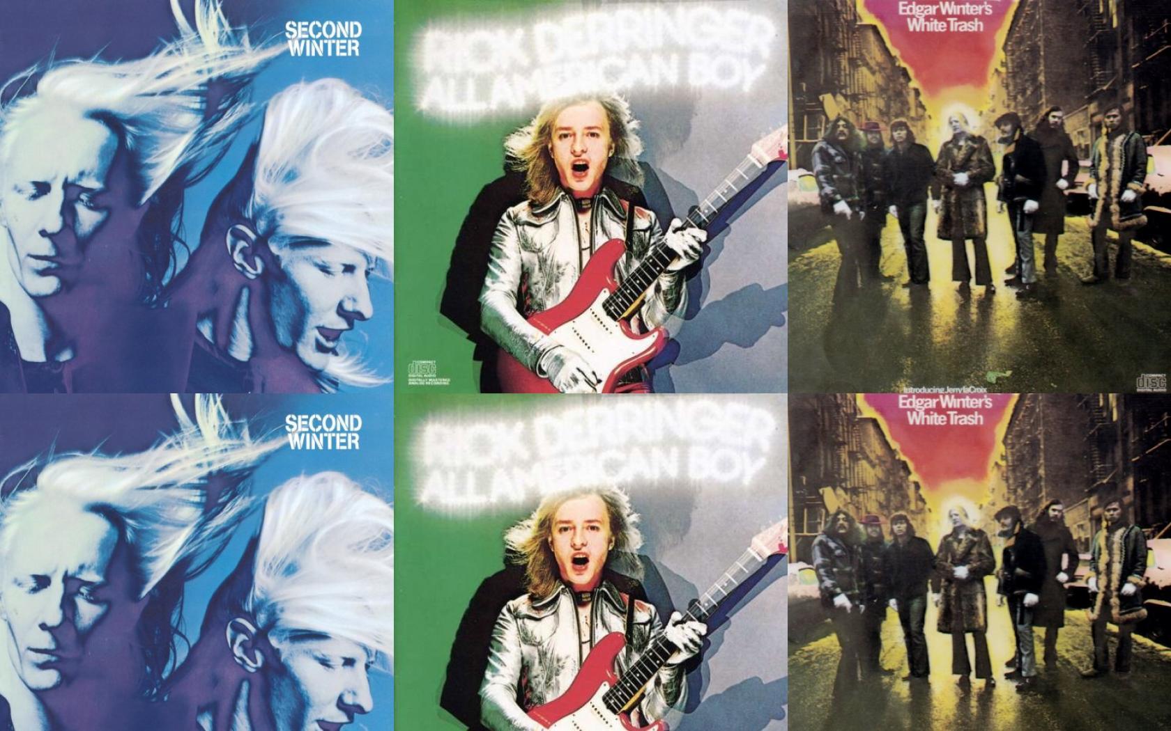 Johnny Winter Second Winter Rick Derringer All American Wallpaper