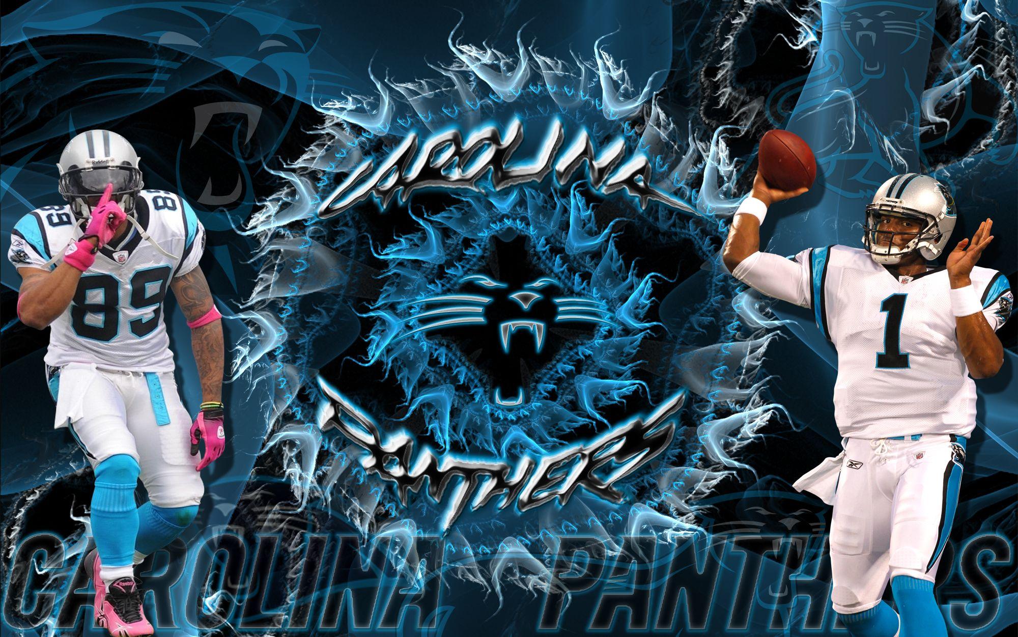 Carolina Panthers Steve Smith Cam Newton Wallpaper NFL