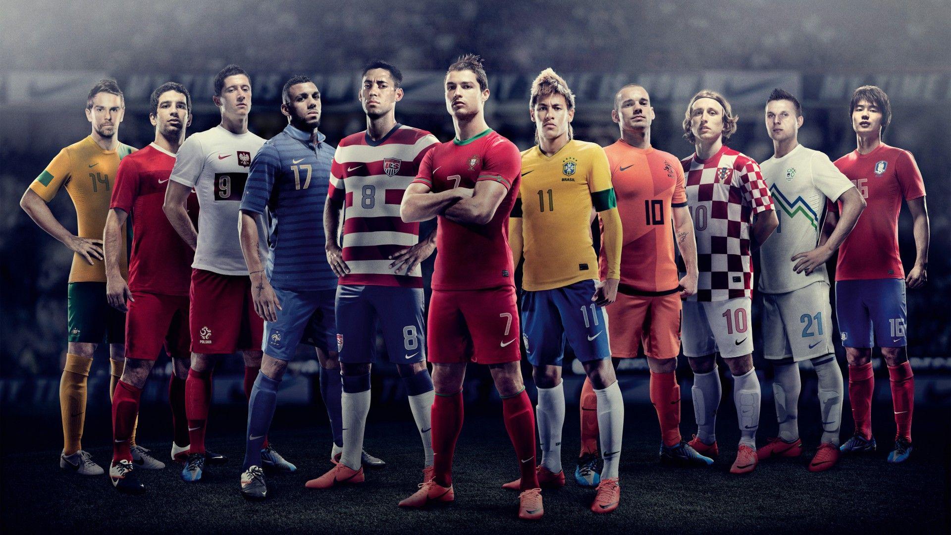 Nike Competitions National Teams Players Football Wallpaper HD