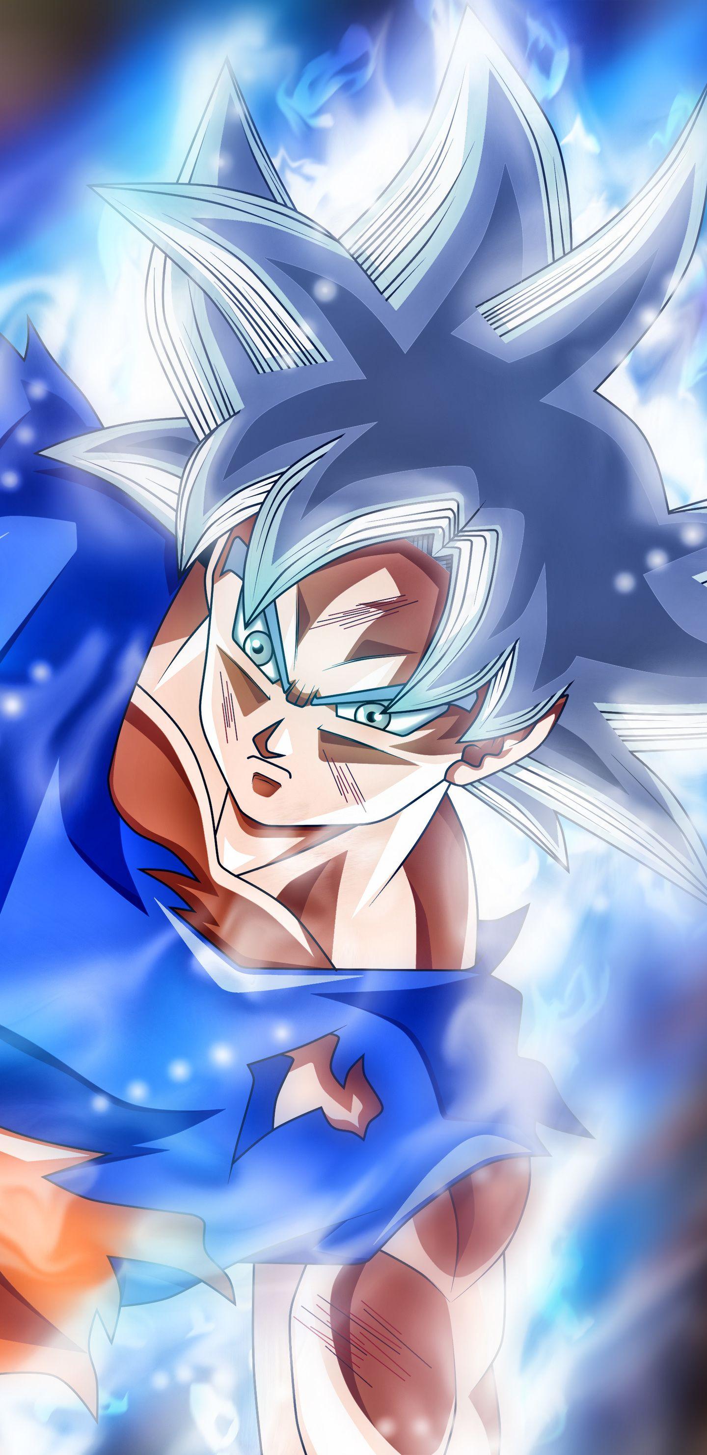 Dragon Ball Goku Mastered Ultra Instinct UHD 8K Wallpaper