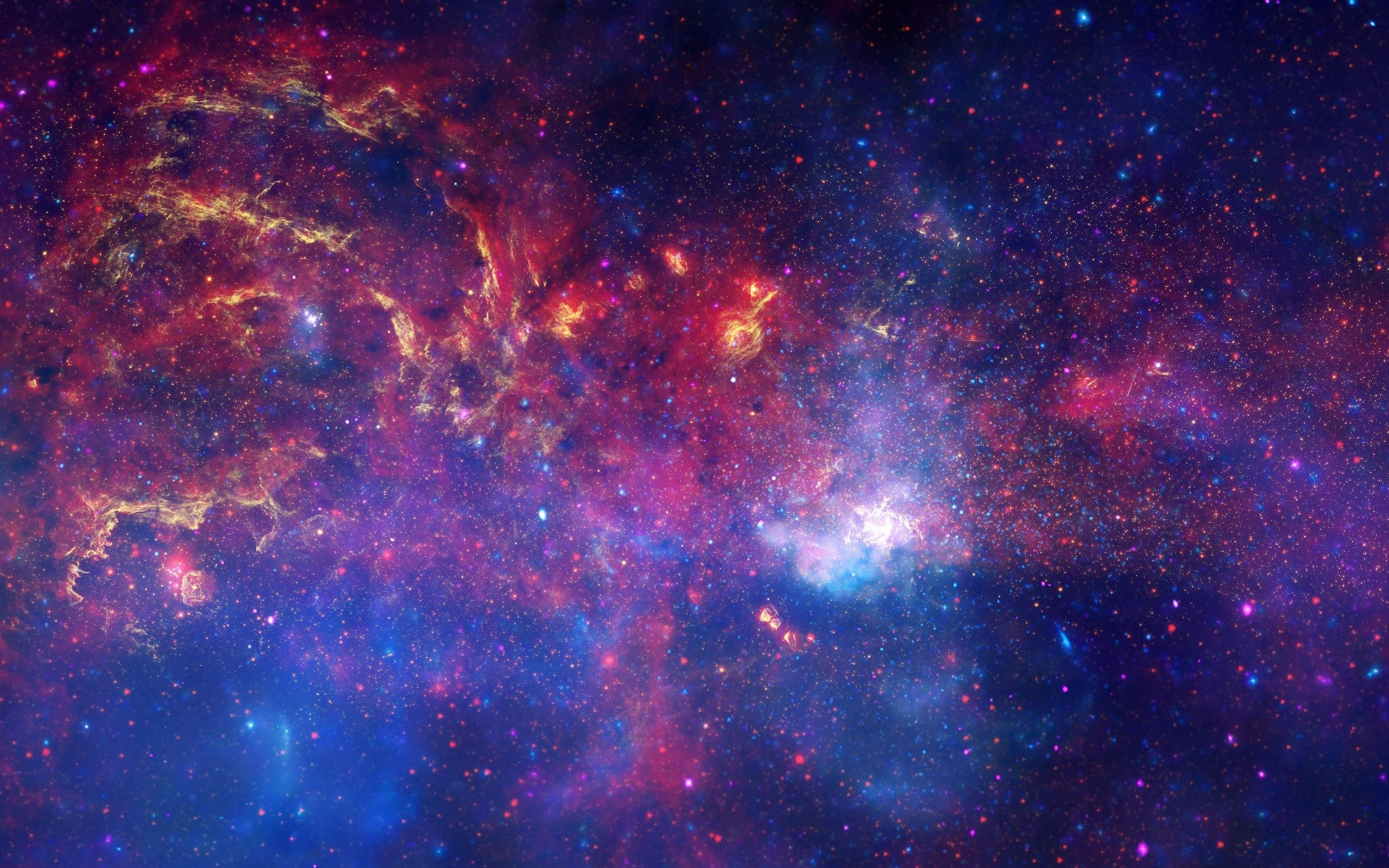 nature landscape deep space galaxy stars universe hubble deep