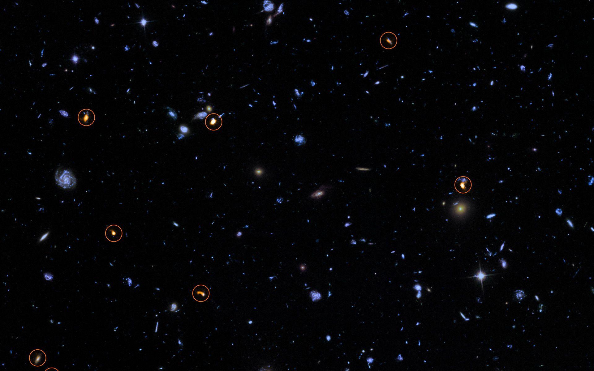 ALMA Explores the Hubble Ultra Deep Field. International Space