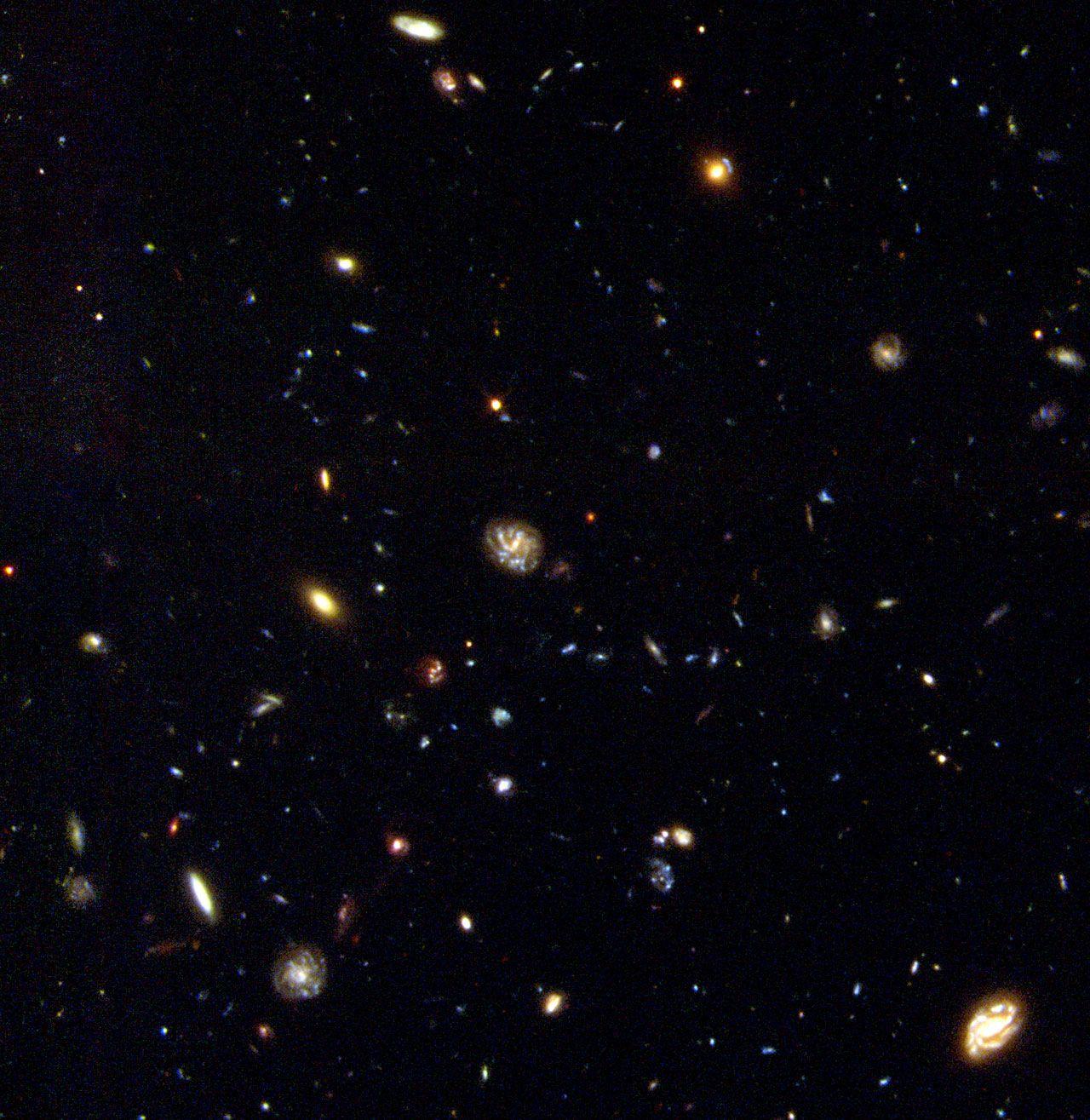Hubble Deep Field South Unveils Myriad Galaxies