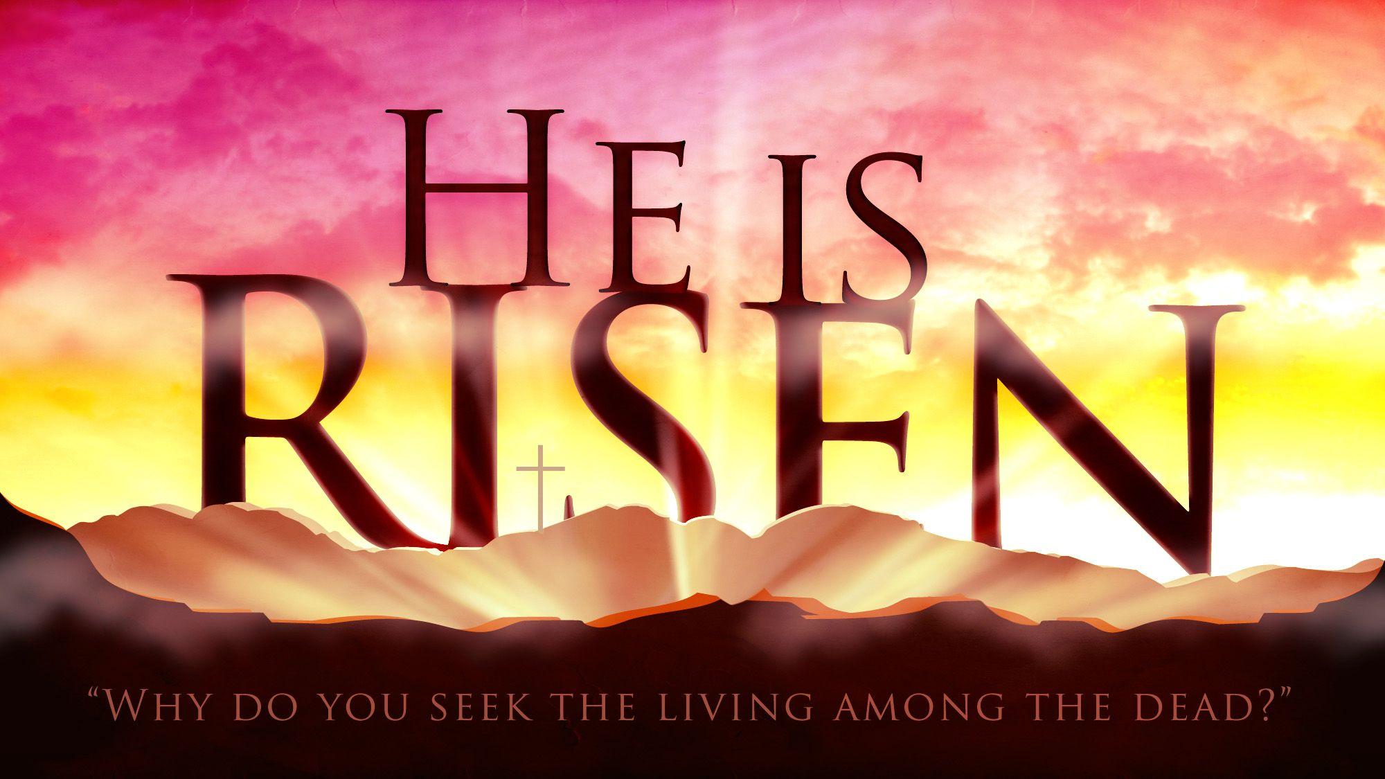 He Is Risen Backgrounds