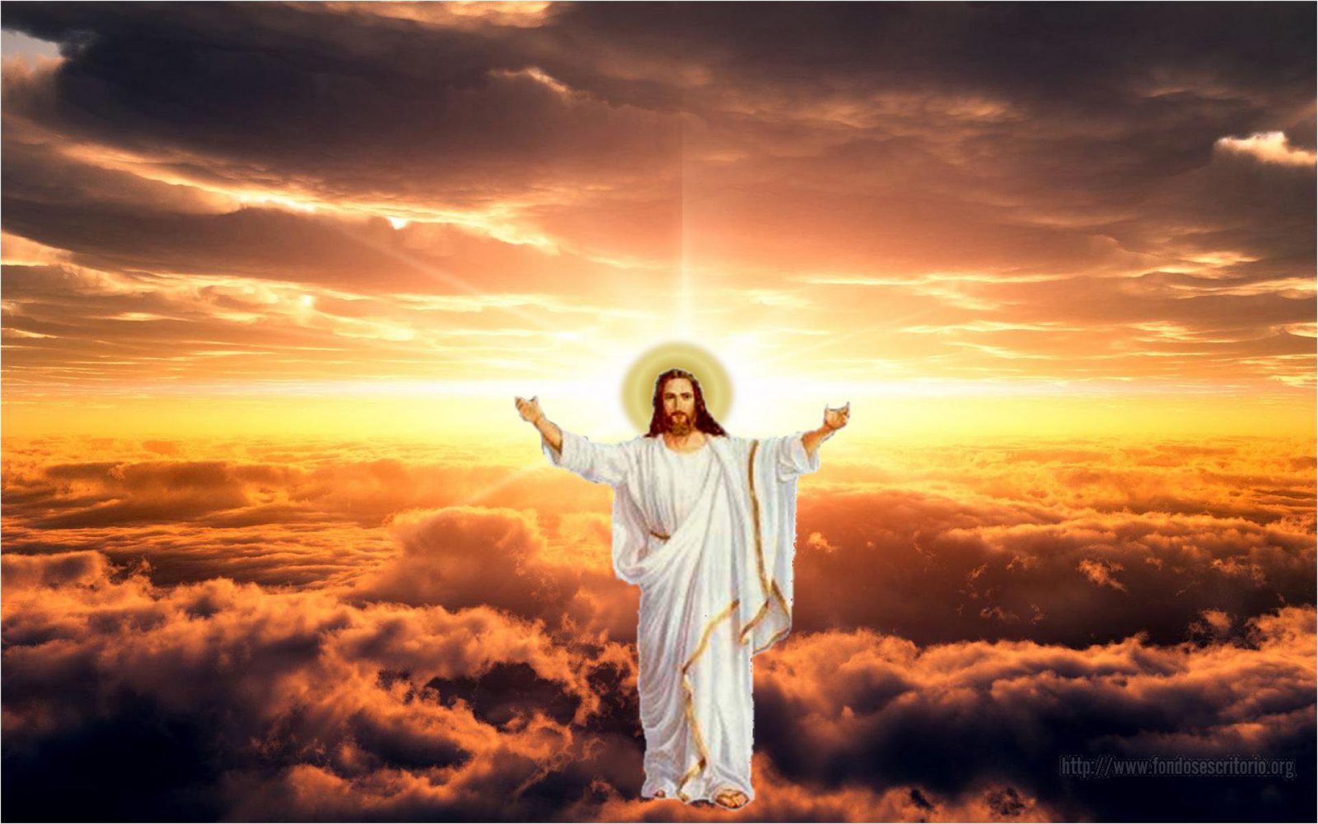 wallpaper: Jesus Christ, glory of God, risen, ascension