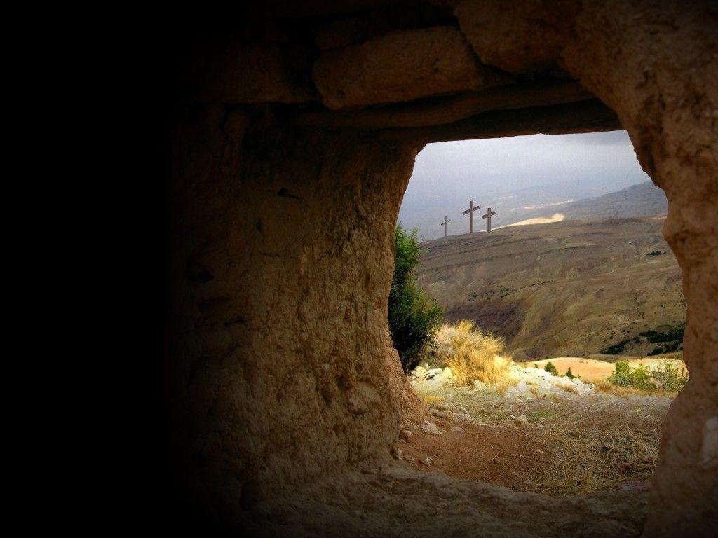 Cool Christian Wallpaper: Easter Day Empty Tomb Jesus