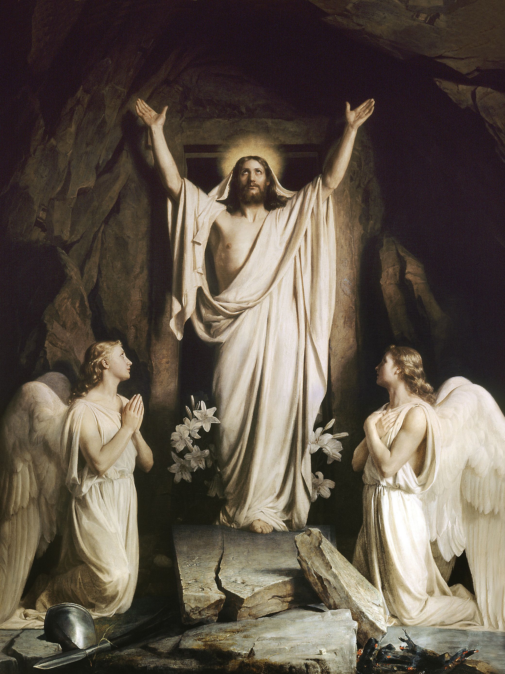 resurrection of christ wallpaper