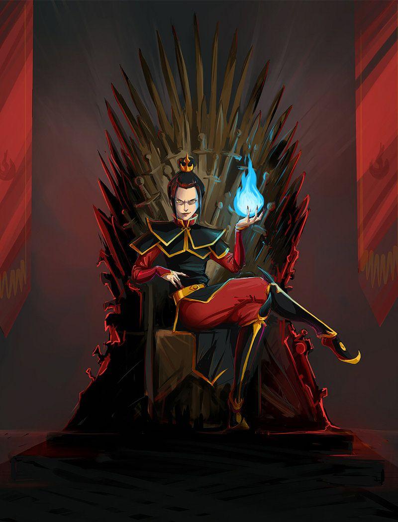 Azula on the Iron Throne