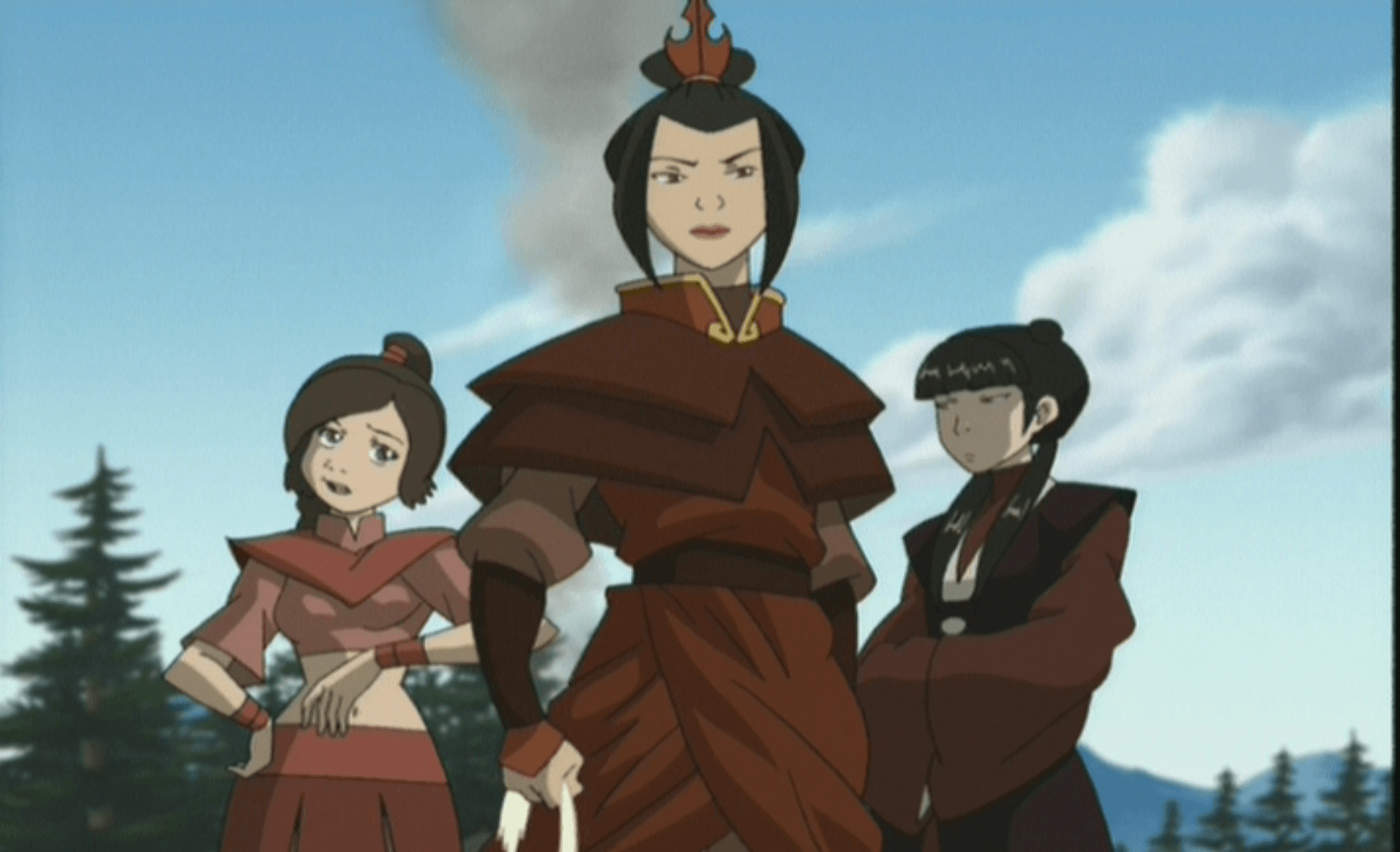 azula, ty lee & mai. Avatar. Ty lee, Azula and Avatar