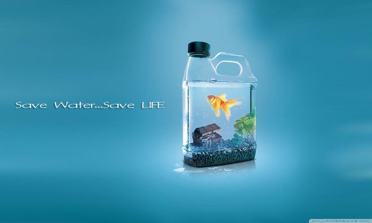 Save Water LIFE ❤ 4K HD Desktop Wallpaper for 4K Ultra HD
