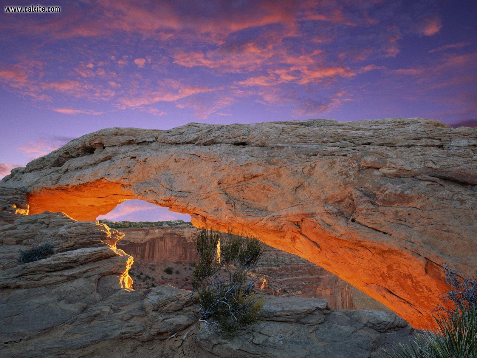 Nature: Mesa Arch At Sunrise Canyonlands National Park Utah