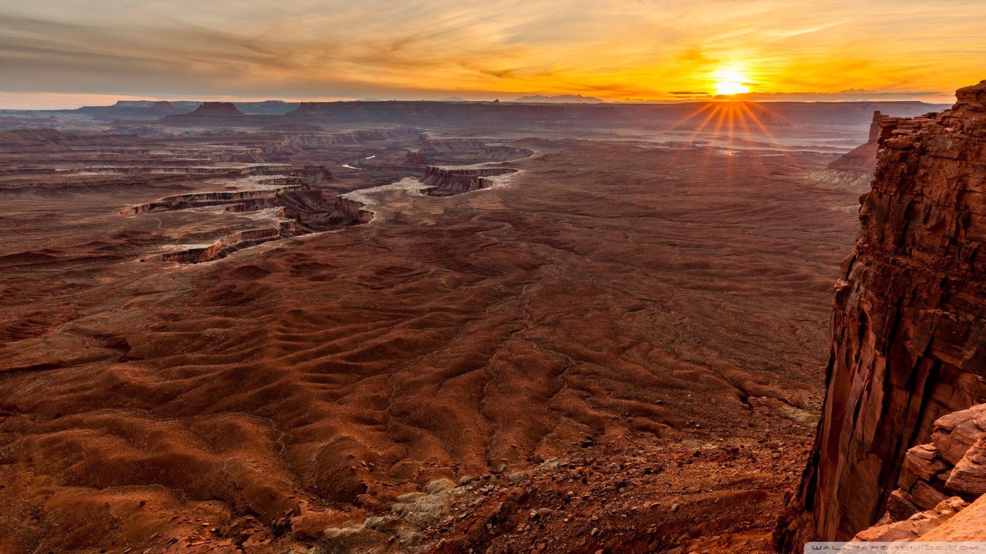 Canyonlands National Park, Sunset ❤ 4K HD Desktop Wallpaper