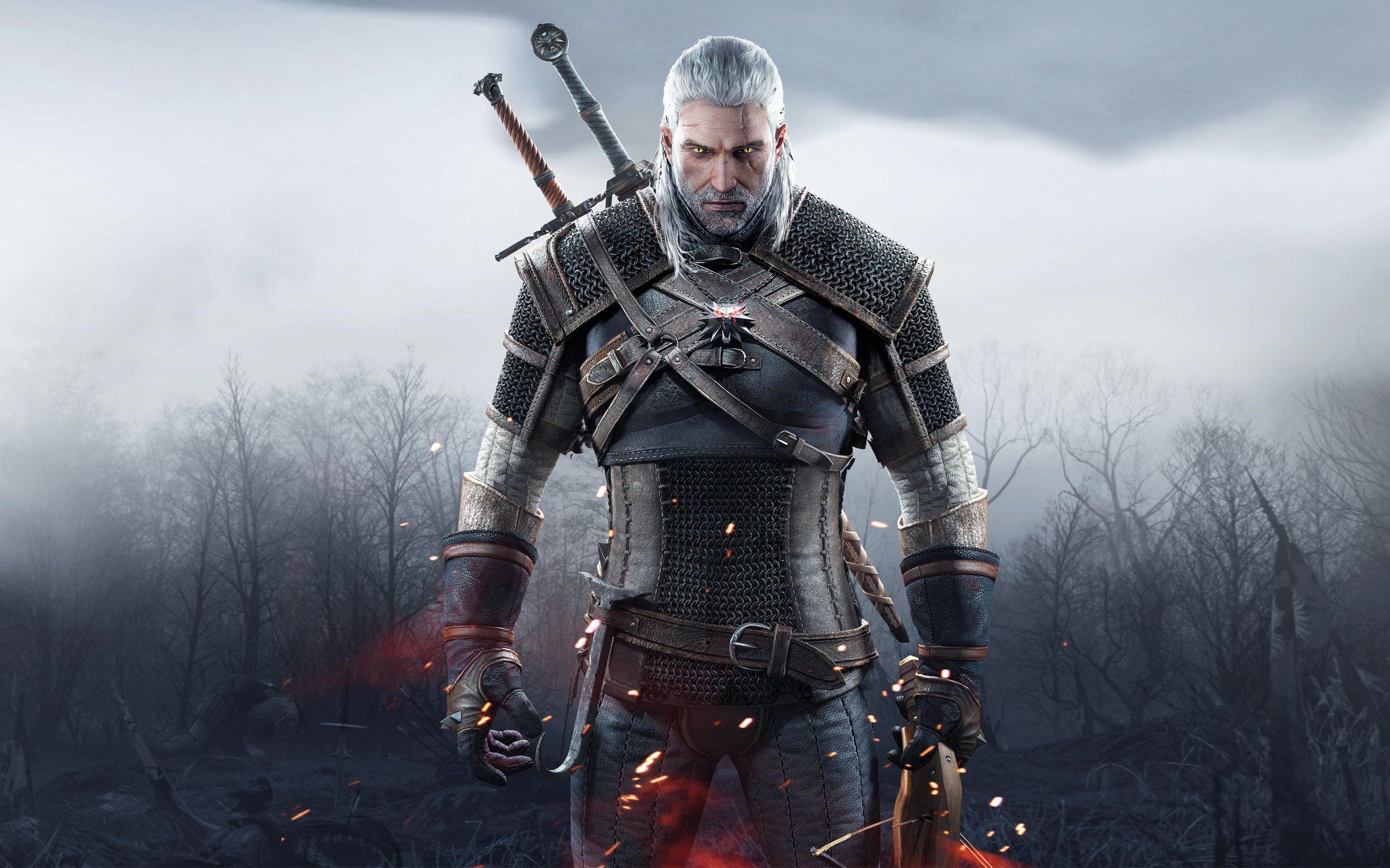 Geralt of Rivia in The Witcher 3 Wild Hunt Wallpaper. HD