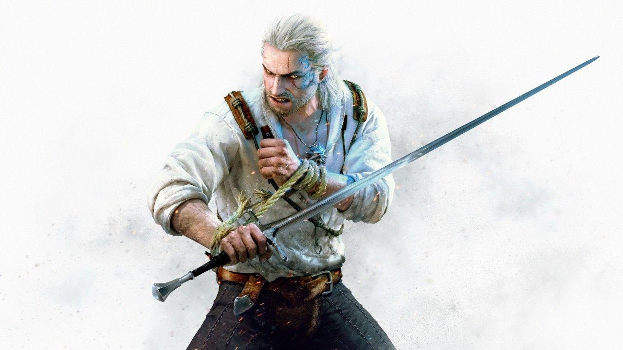 Wallpaper Geralt of Rivia, The Witcher Hearts of Stone, 5K