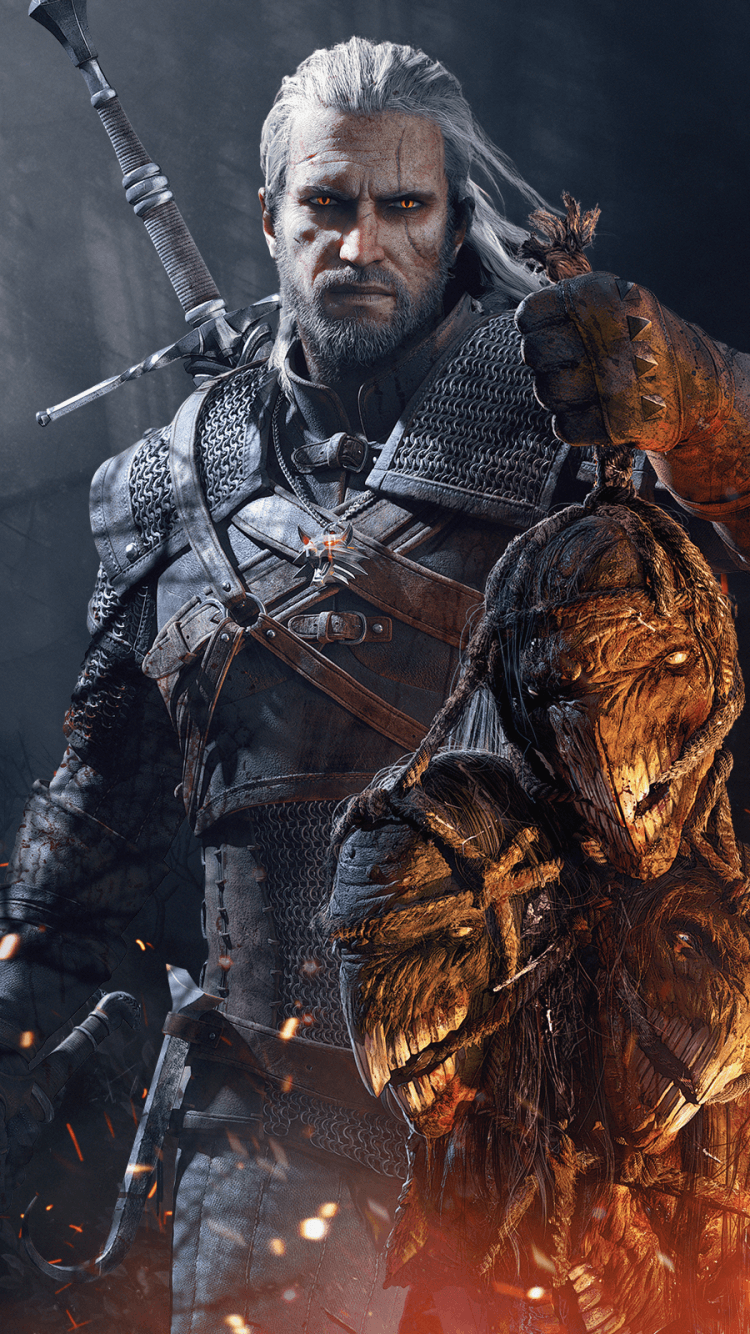 Video Game The Witcher 3: Wild Hunt (750x1334)