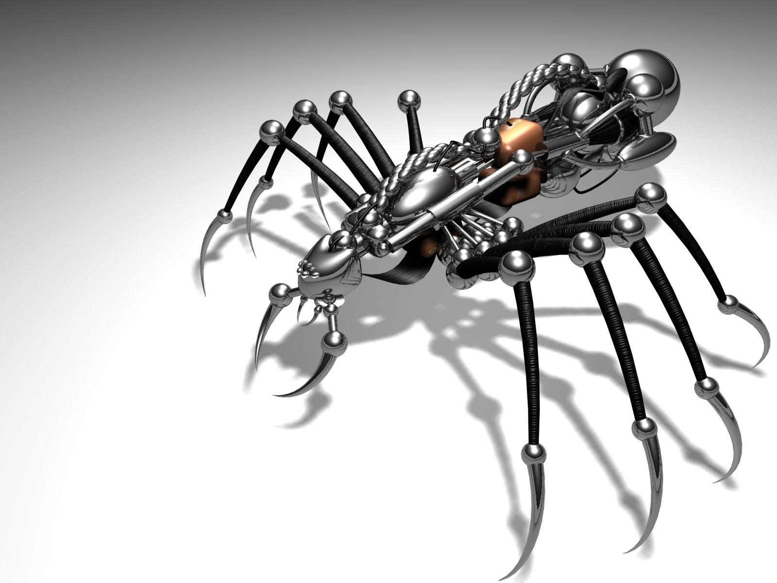 Robot Animal You Are Viewing The Robots Named Desk Spider It Has