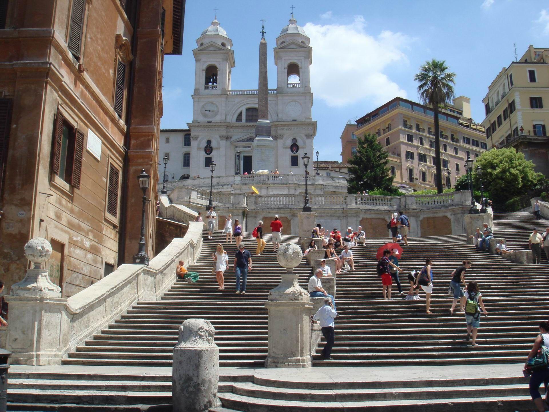 Spanish Steps Rome Wallpaper