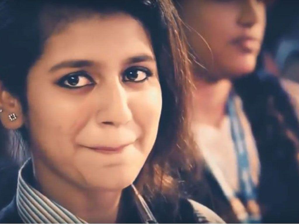 Priya Prakash Varrier HQ Wallpaper. Priya Prakash Varrier