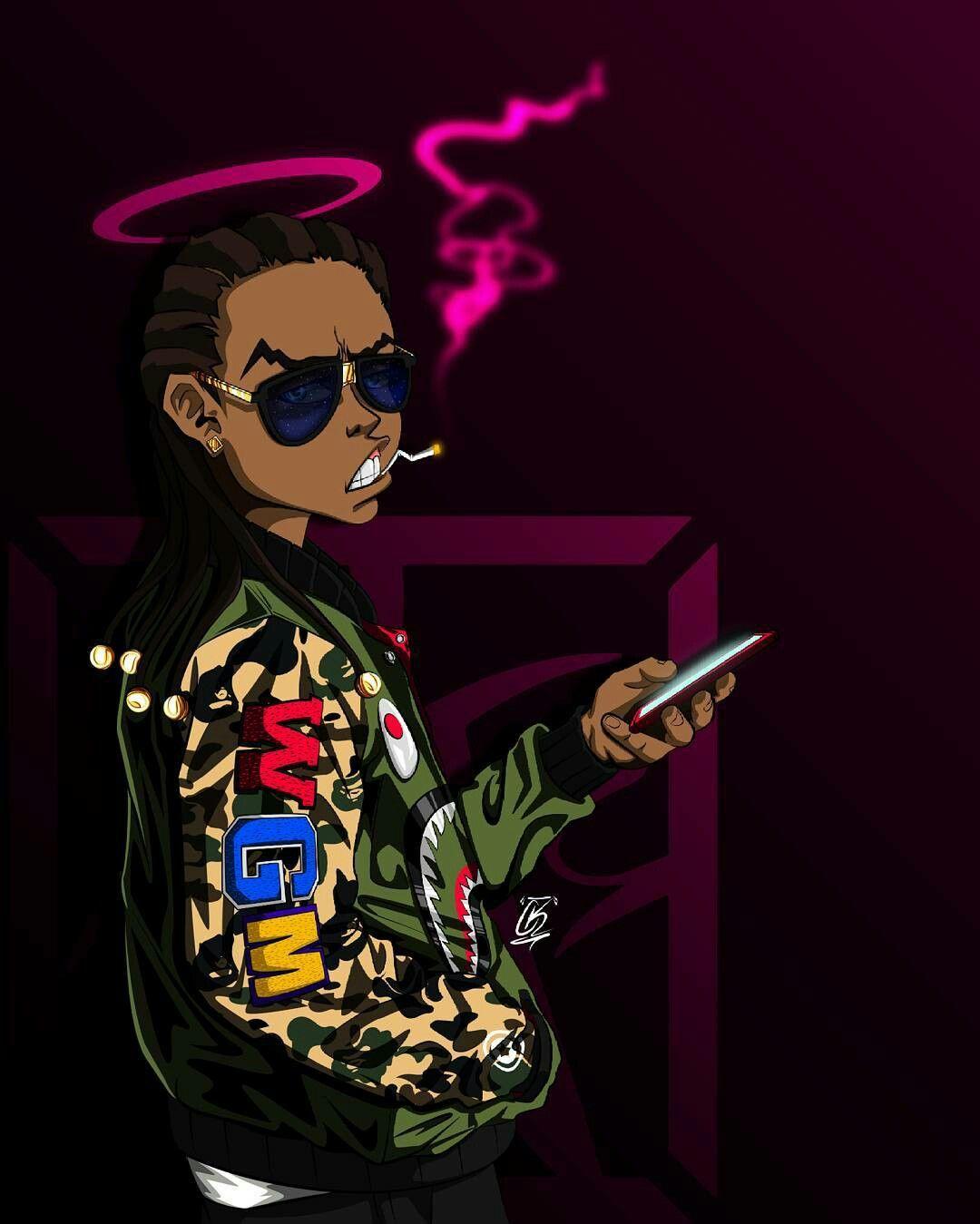 Boondocks. Dope art, Art, Dope wallpaper