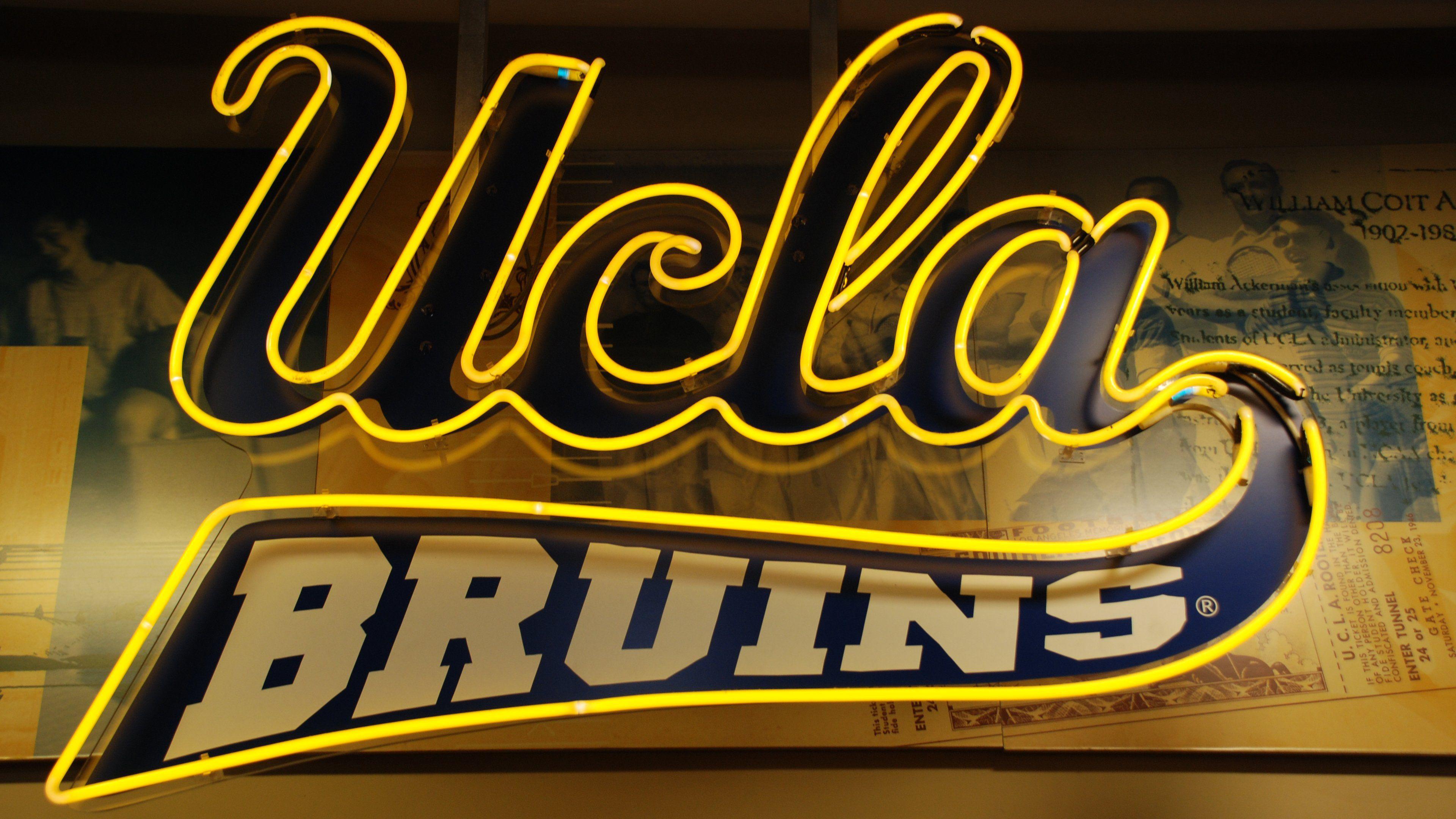 Logo of UCLA Wallpaper in 4K. HD Wallpaper. Wallpaper Download