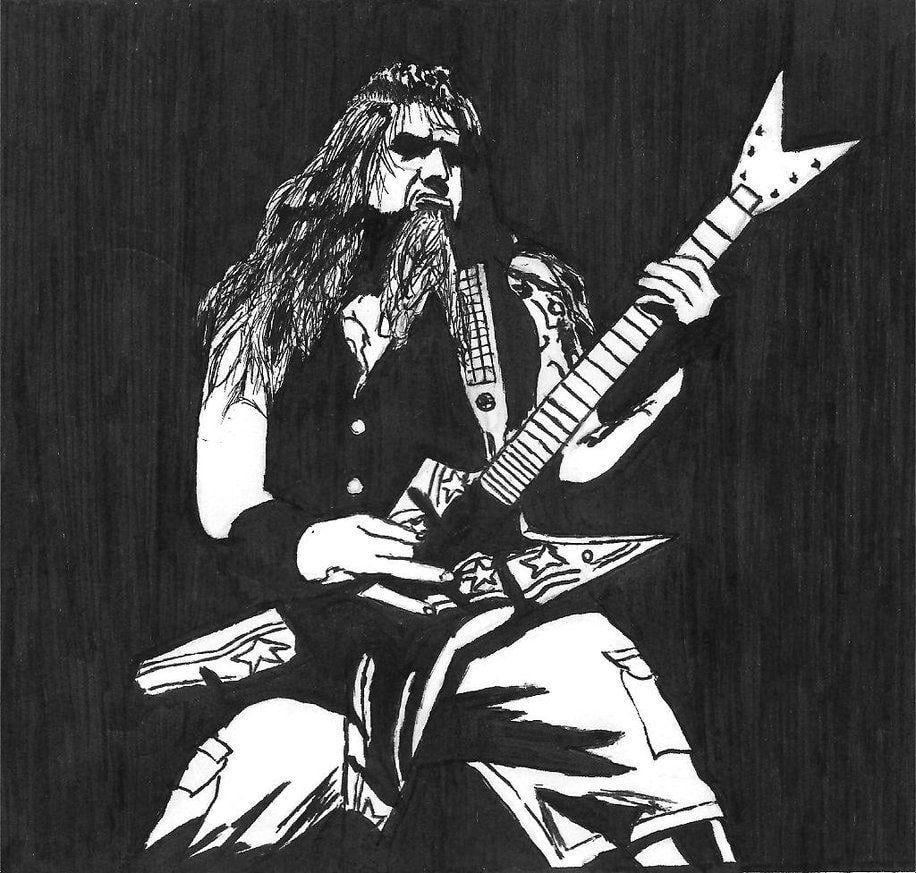 Dimebag Darrell HD Wallpaper Background WallpaperD