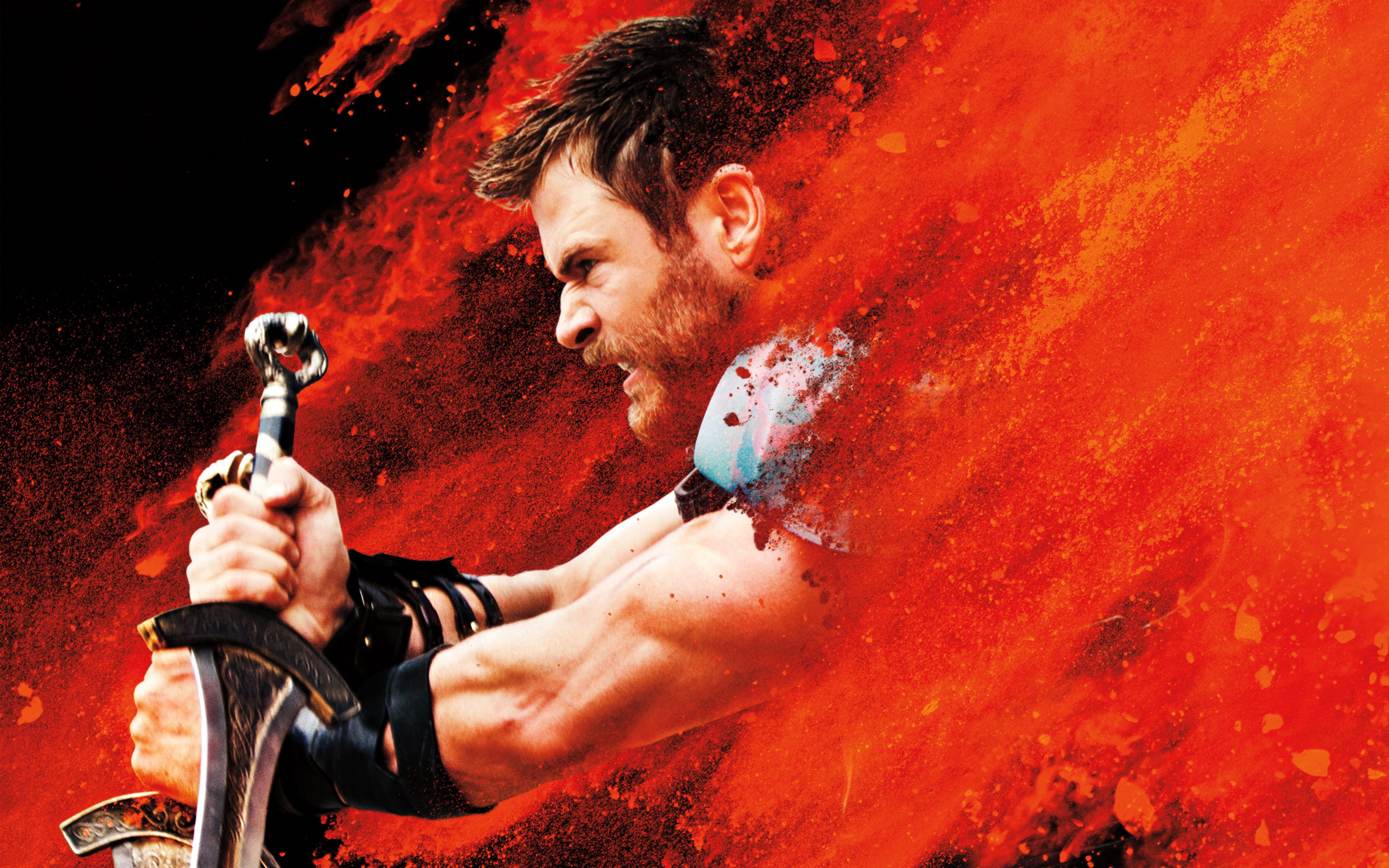 Thor Ragnarok Chris Hemsworth 4K Wallpaper
