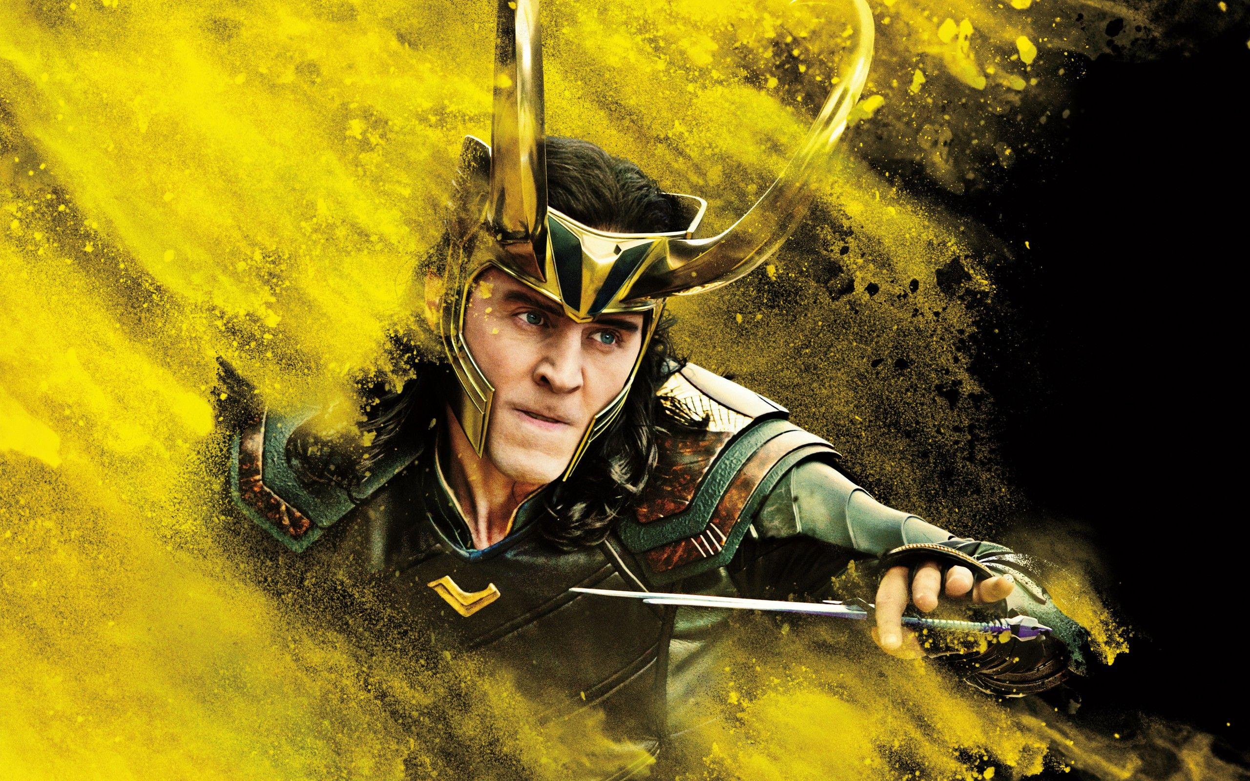 Thor Ragnarok Tom Hiddleston as Loki 4K Wallpaper. HD Wallpaper