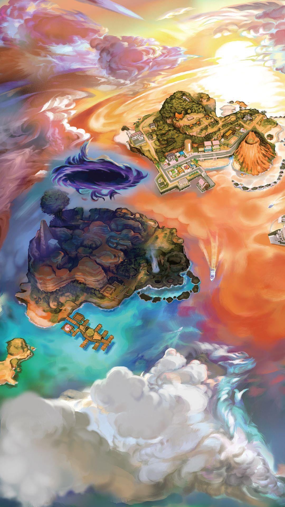 Video Game Pokémon Ultra Sun And Ultra Moon (1080x1920) Wallpaper