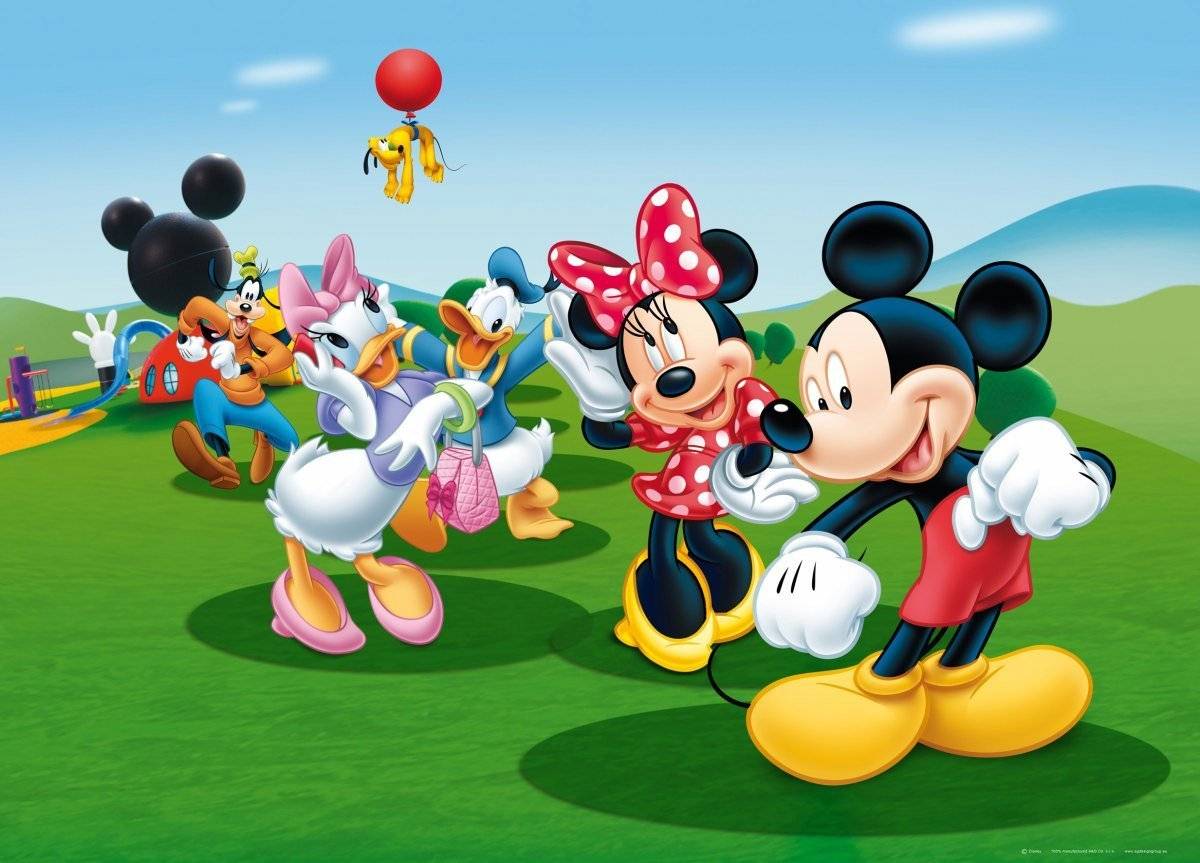 Mickey Mouse Clubhouse Sticker Book | Disney LOL | Mickey mouse room,  Disney background zoom, Mickey mouse