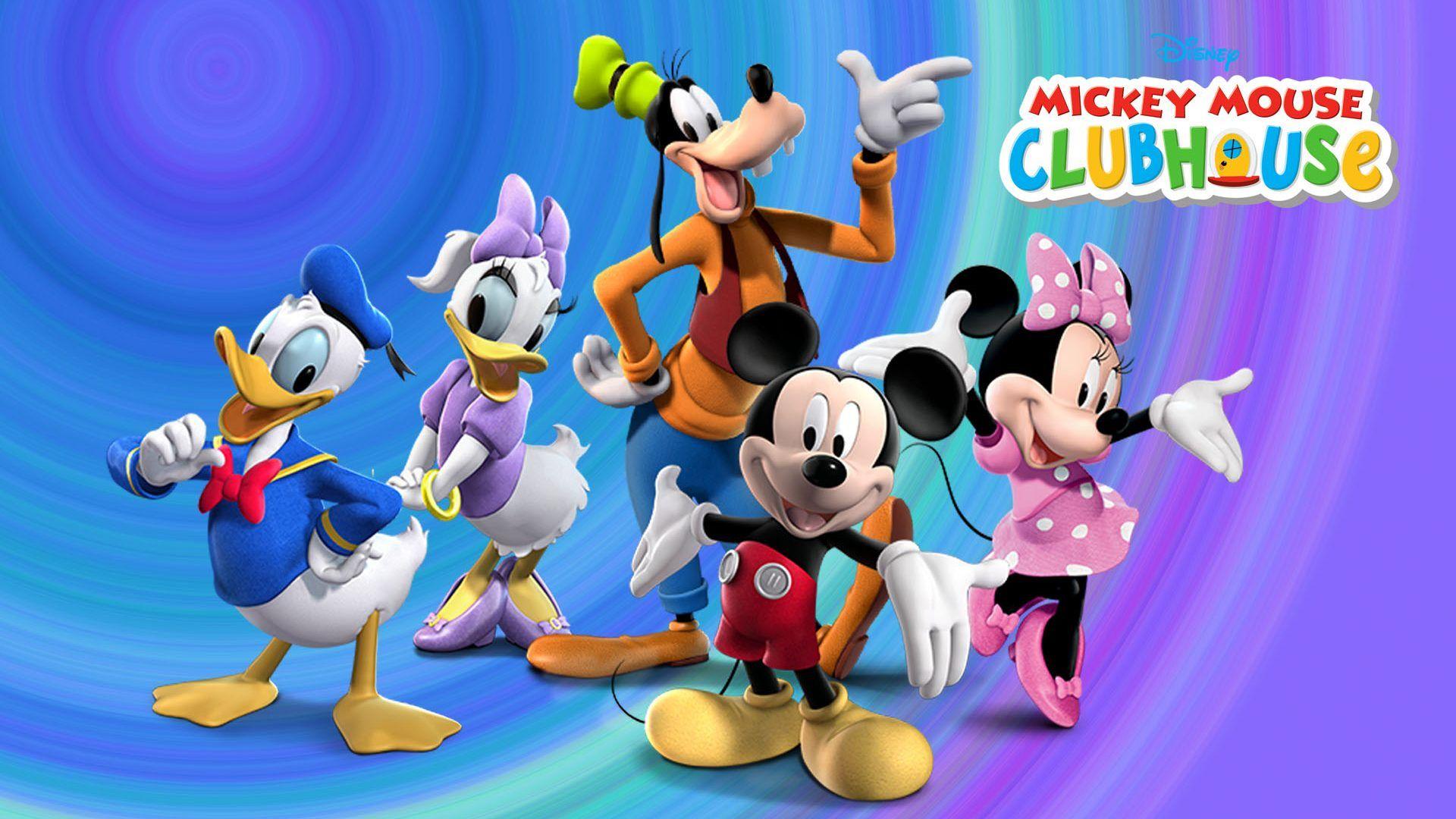 Mickey And Friends Clubhouse Disney Cartoon For Children Desktop