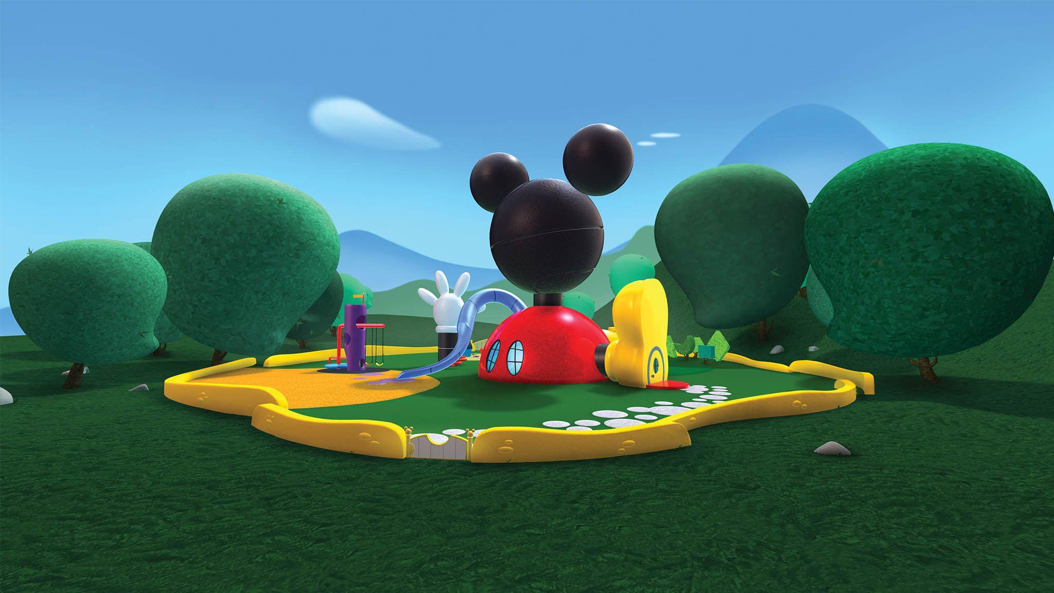 Mickey Mouse Clubhouse Backdrop