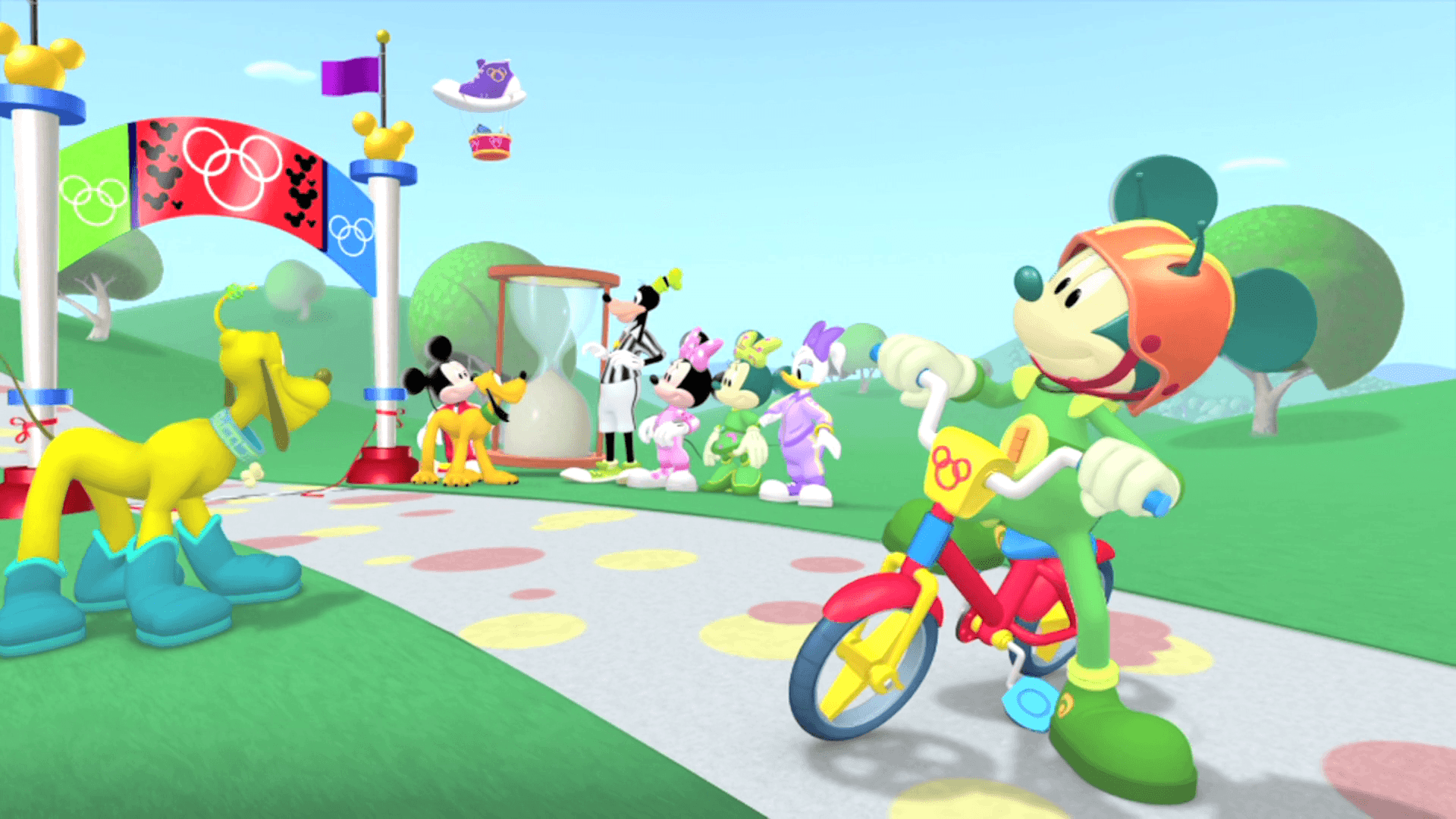 Cartoon Mickey Mouse Clipart Clubhouse Desktop Background Wallpaper