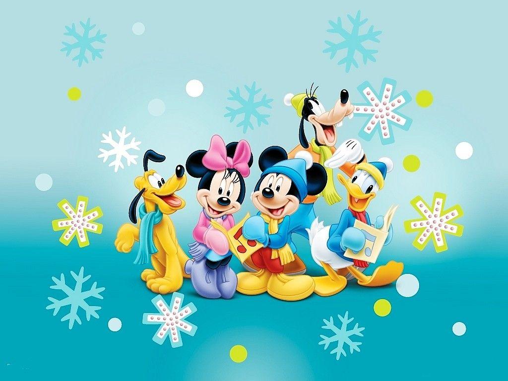 Mickey Mouse Cute Characters Wallpaper