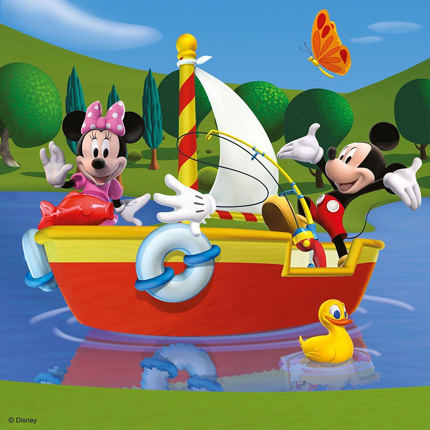 Ravensburger Disney Mickey Mouse Clubhouse 3x 49pc Jigsaw Puzzles