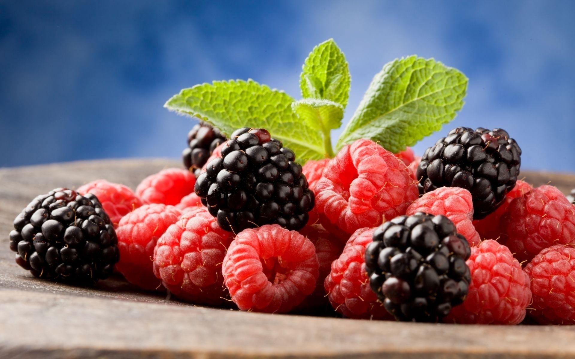 Blackberries and Raspberries wallpaper and image