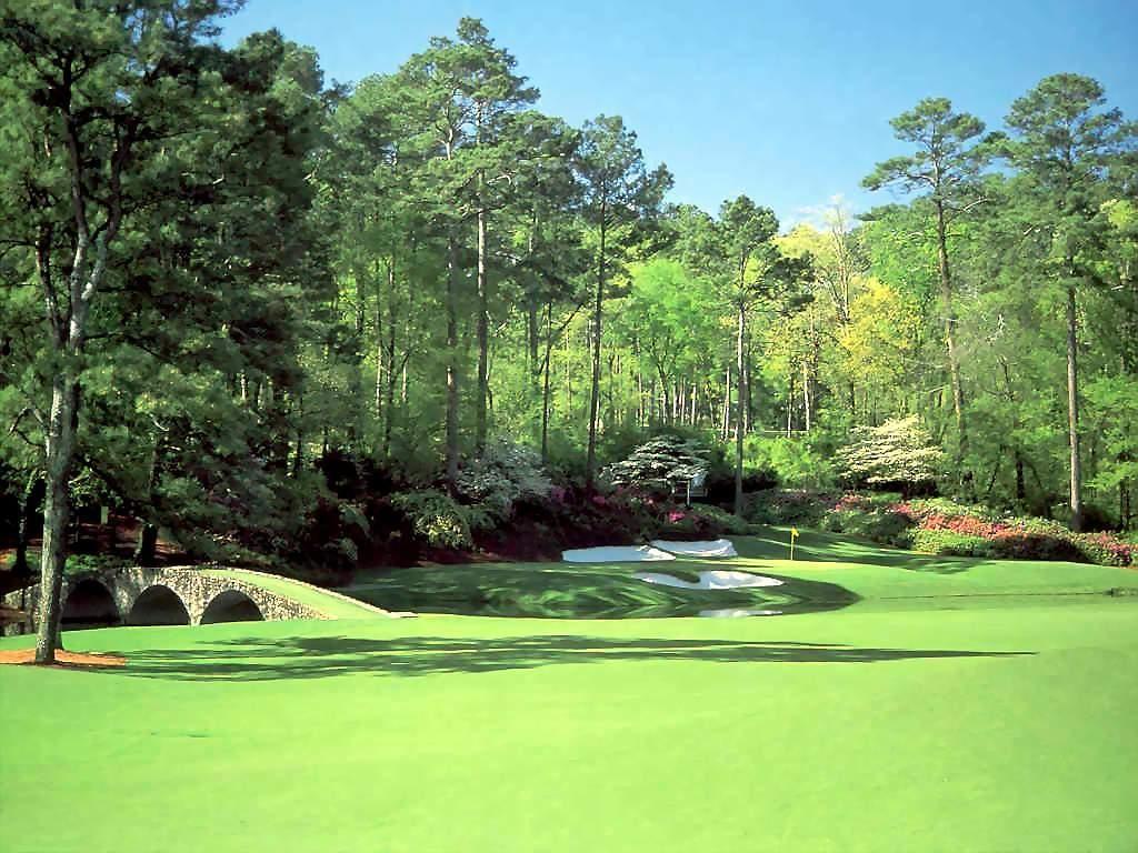 Golf Balls, Mesmerizing Augusta Golf National Course Wallpaper