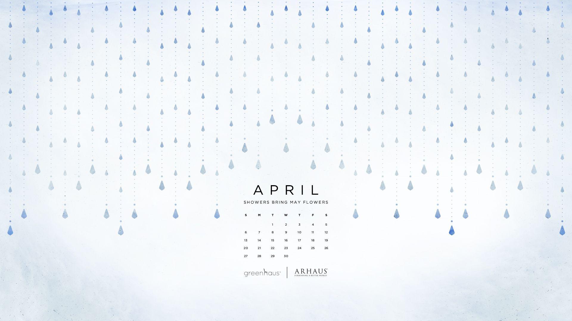 Welcome April Wallpaper