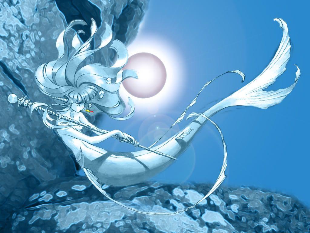 Premium AI Image | Mermaid fish tail attractive anime girl manga style  illustration generative ai