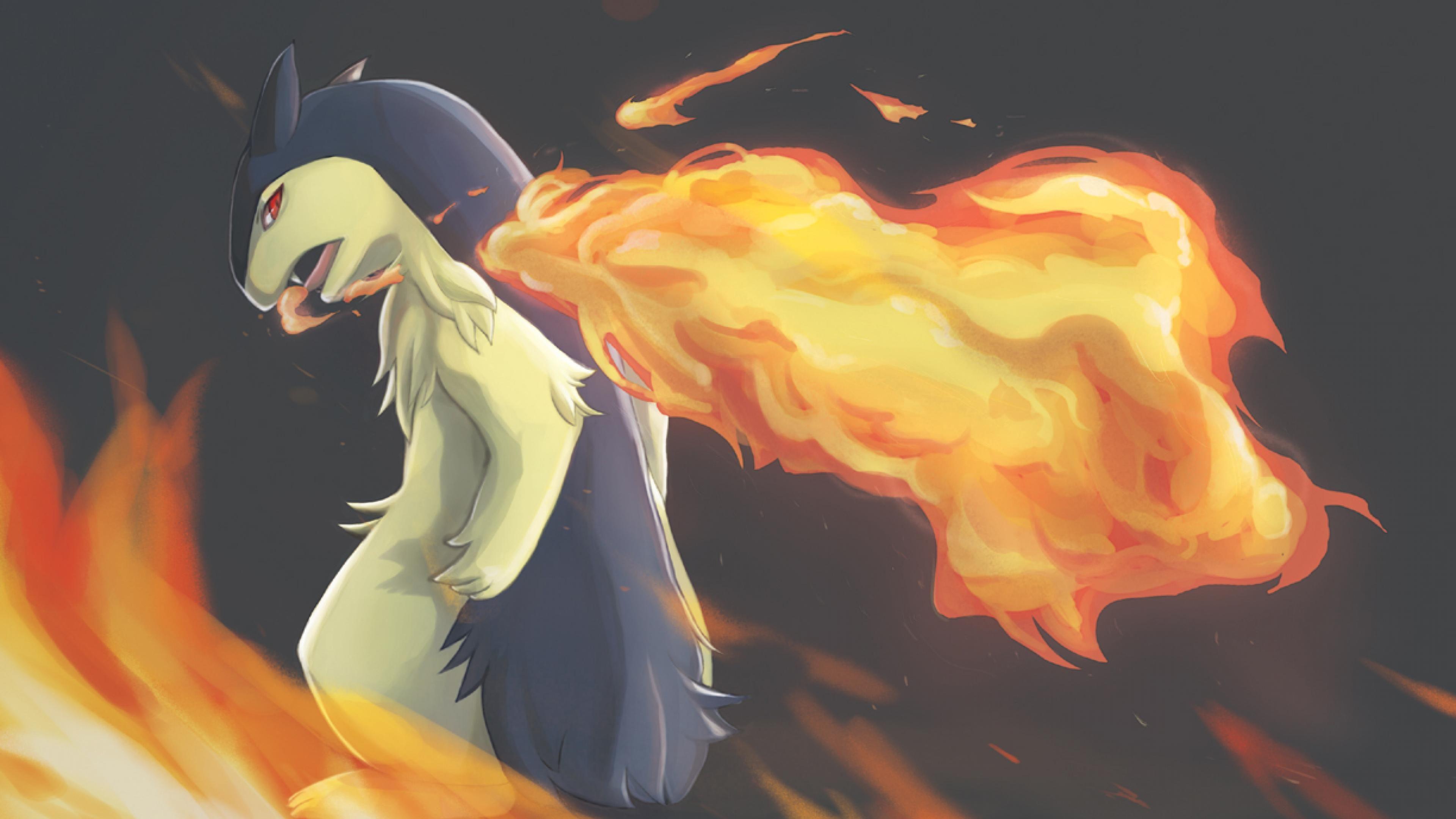 Pokemon Typhlosion Wallpaper