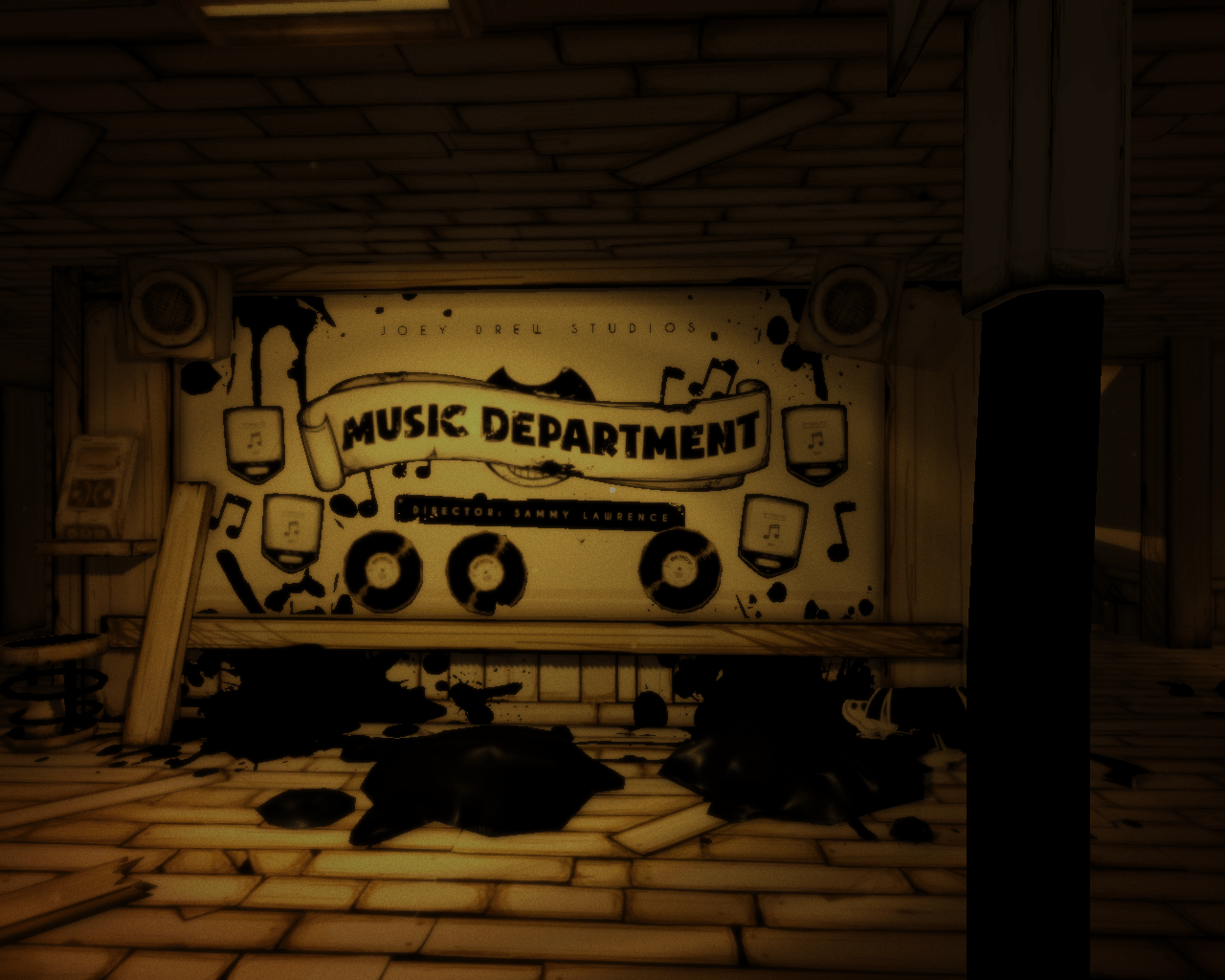 bendy and the ink machine chapter 2 projector puzzle help