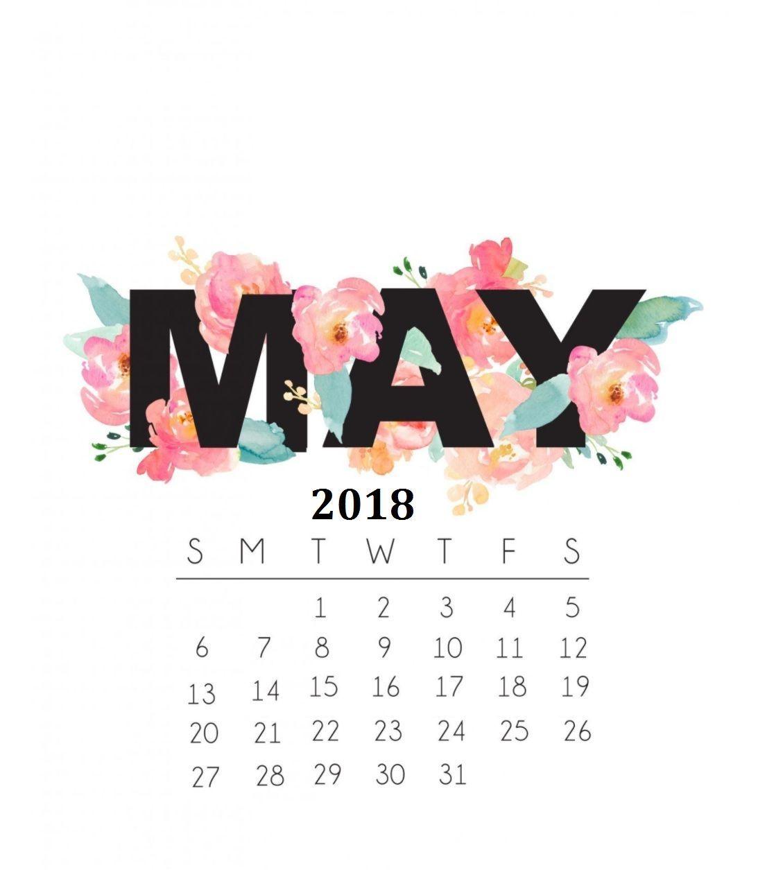 May 2018 Calendar Wallpaper HD. Calendar 2018