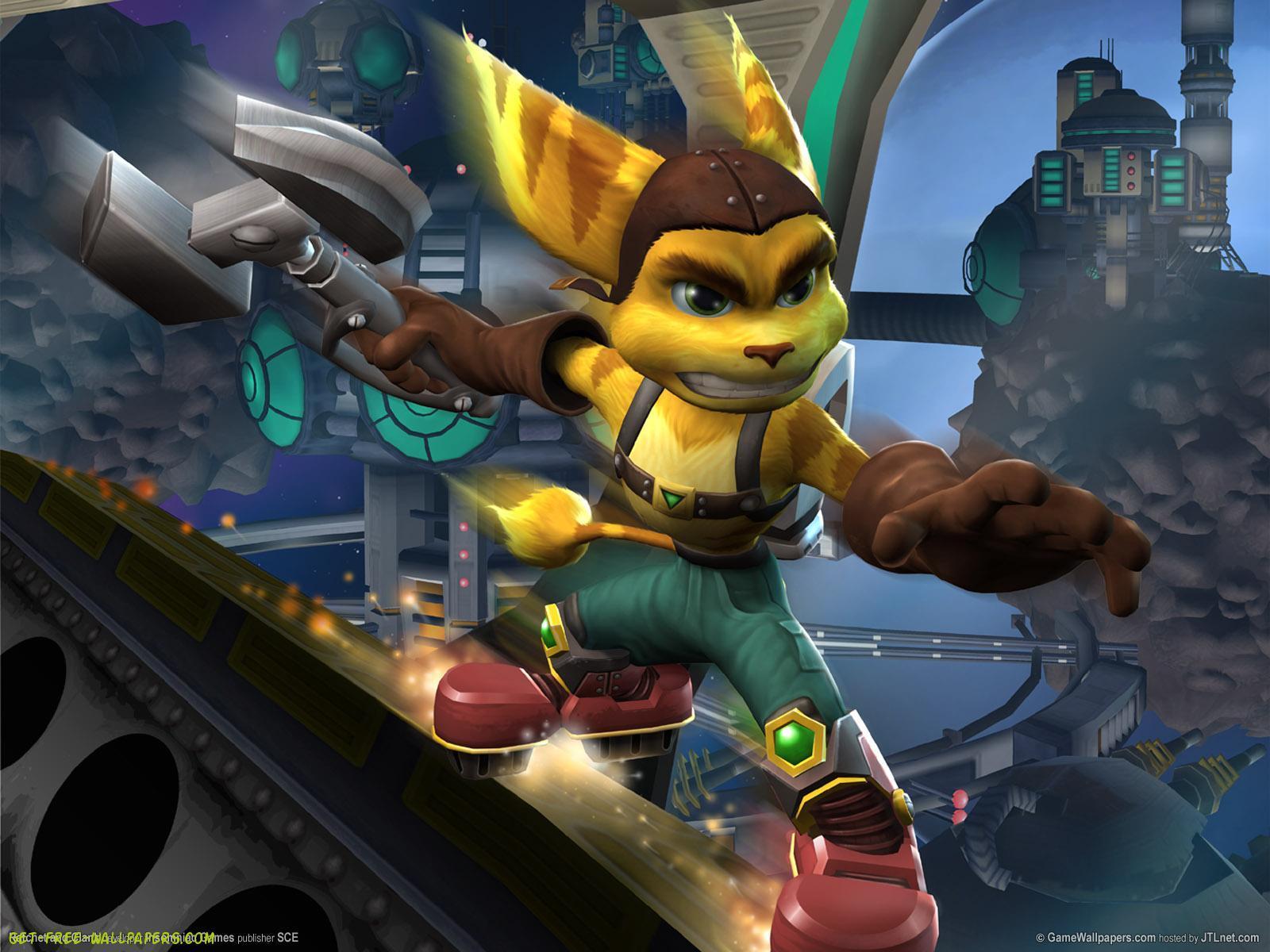 ratchet and clank a crack in time wallpaper