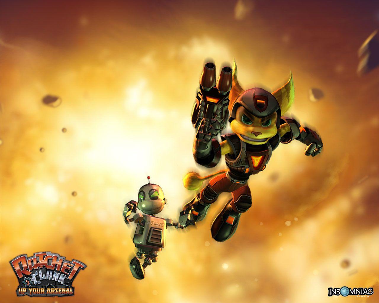 Wallpaper from Ratchet & Clank, Up Your Arsenal Galaxy